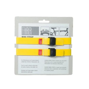 Pasek Fahrer cargo mini M 35x2 cm żółty, 2 szt.