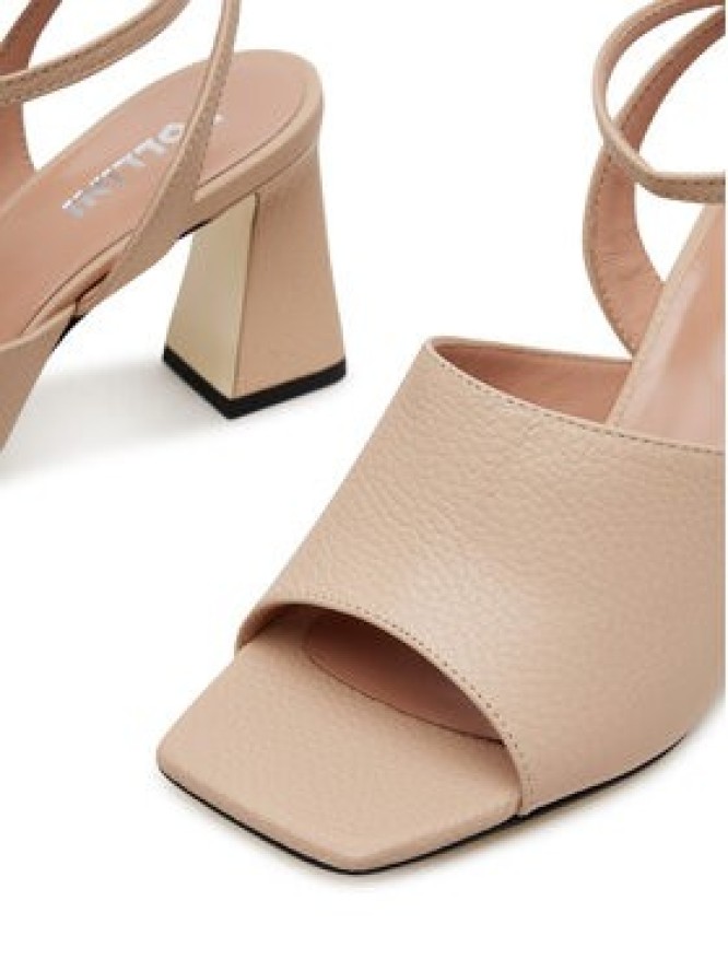 Pollini Sandały SA16077C1MTD0122 Beżowy