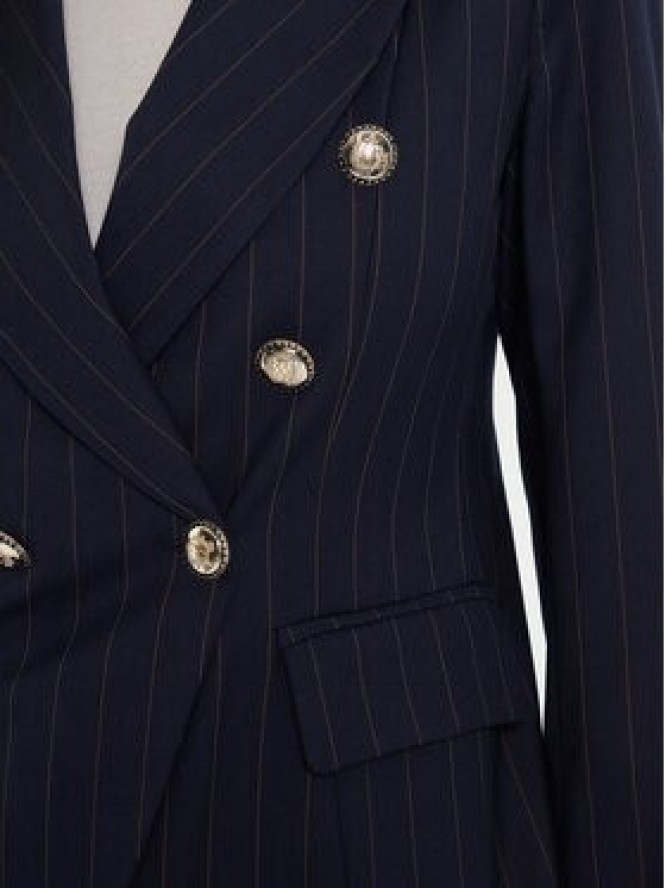 Maryley Marynarka 25IB139/M17 Granatowy Regular Fit