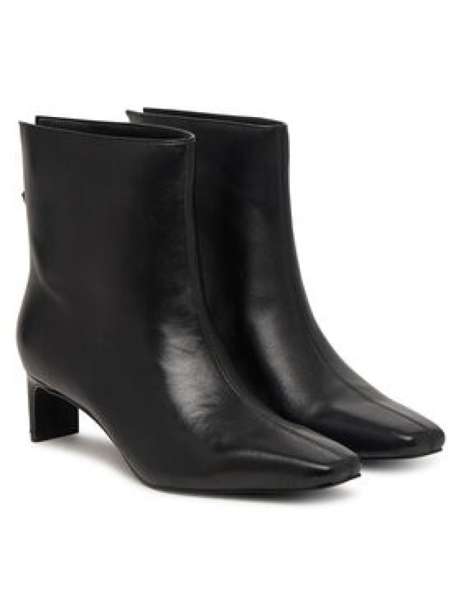 Guess Botki FLTSIR LEA10 Czarny