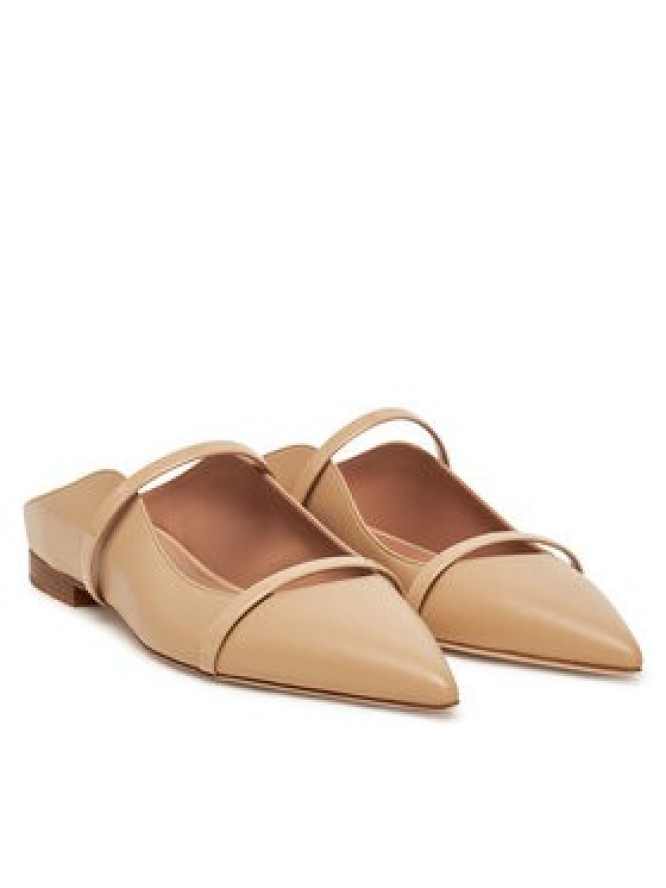 MALONE SOULIERS Klapki Maureen Flat 327 Beżowy