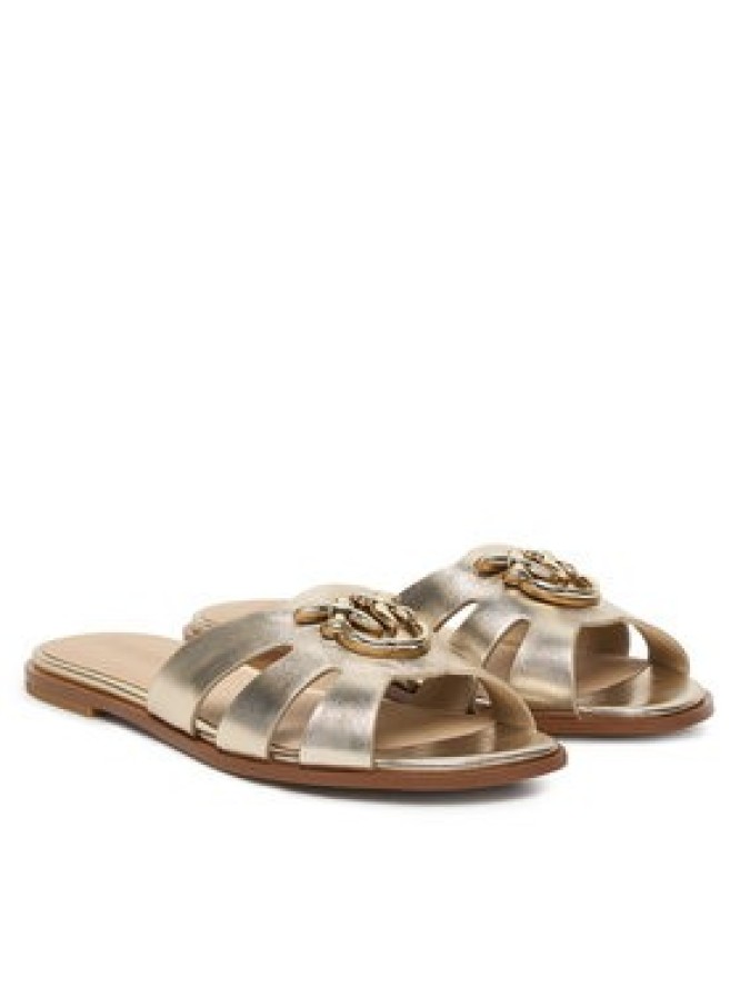 PINKO Klapki Milly 04 SD0463P049 Złoty