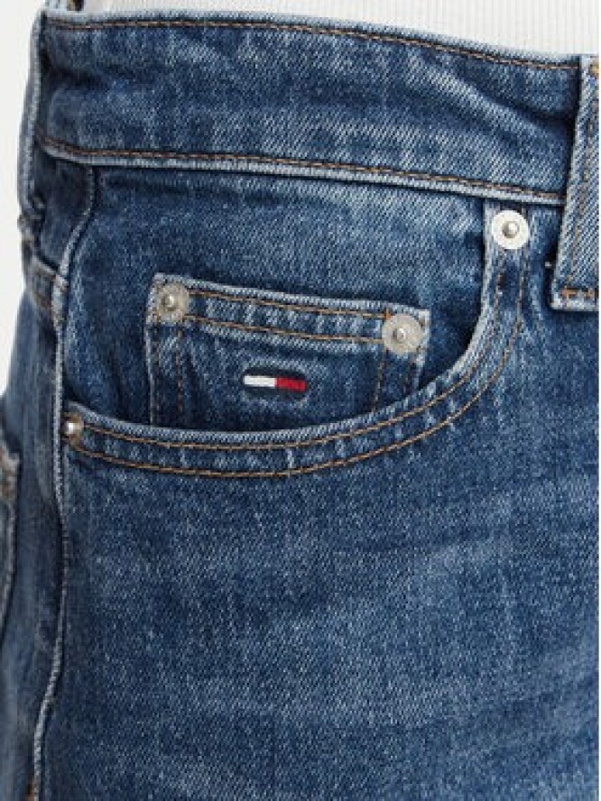Tommy Jeans Jeansy Layla High Rise DW0DW23157 Niebieski Straight Leg