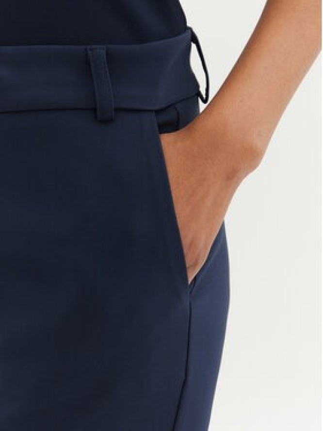 Rinascimento Spodnie materiałowe CFC0122741003 Granatowy Regular Fit