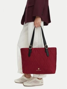 Beverly Hills Polo Club Torebka CWBEO-BHPC-C-001-10 Bordowy
