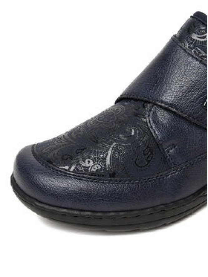 Rieker Półbuty 48951-14 Granatowy