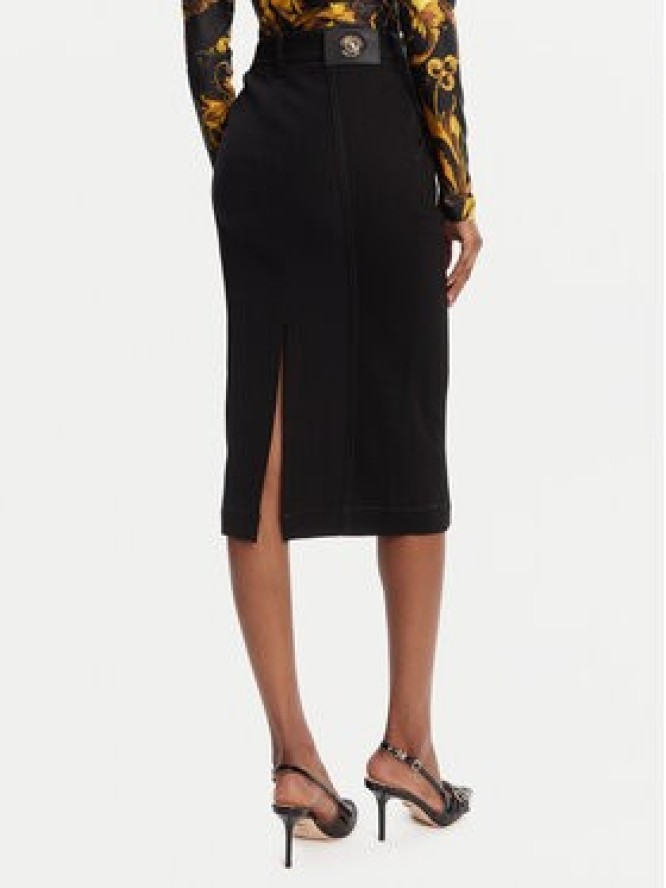 Versace Jeans Couture Spódnica jeansowa 79HAE84M DT037 Czarny Slim Fit