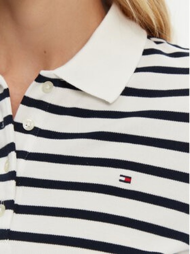 Tommy Hilfiger Polo 1985 WW0WW43224 Granatowy Regular Fit