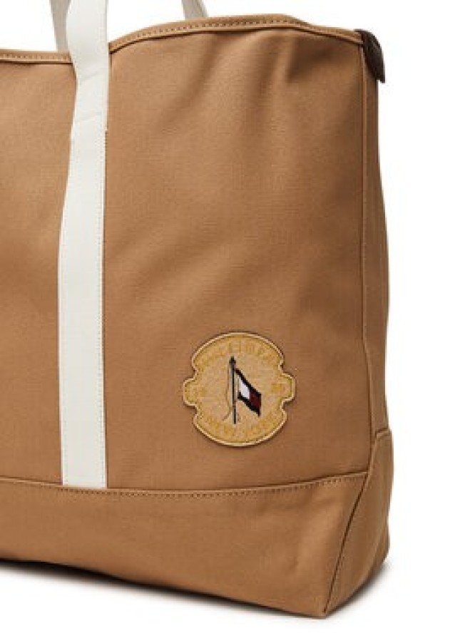 Tommy Hilfiger Torebka Th Summer Tote AM0AM13557 Brązowy