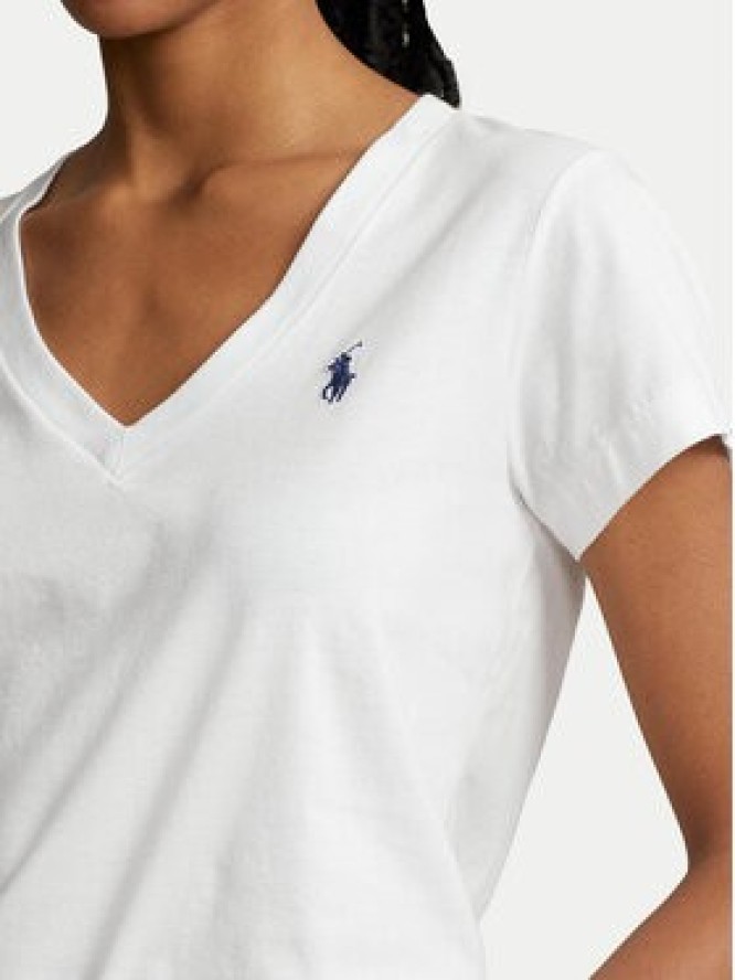 Polo Ralph Lauren T-Shirt 211902403001 Biały Regular Fit