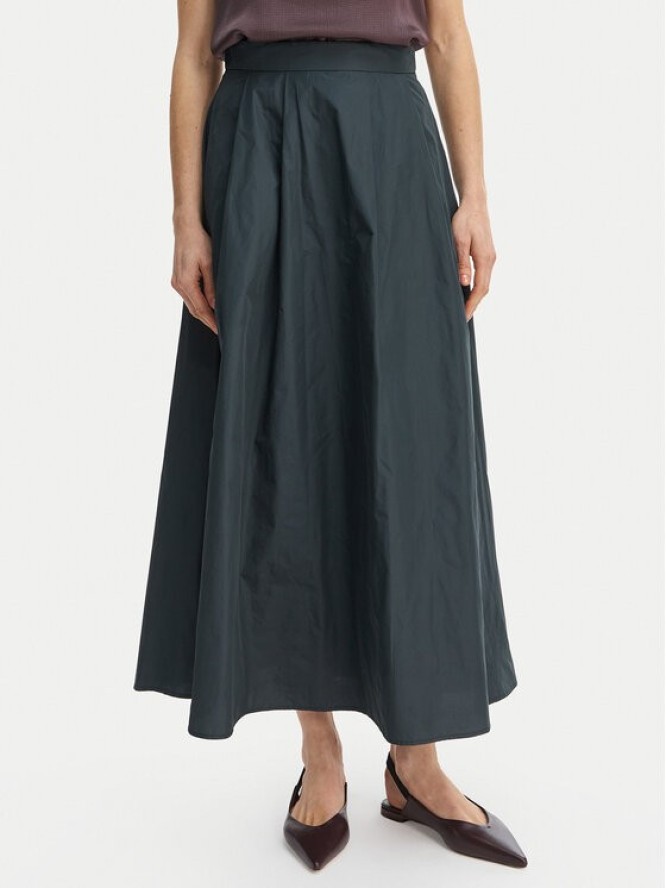 Marella Spódnica trapezowa Eburnea 2615101032 Zielony Regular Fit