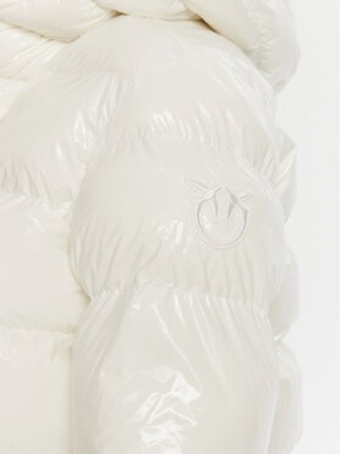 PINKO Kurtka zimowa Eleodoro 101597 A2P7 Biały Regular Fit