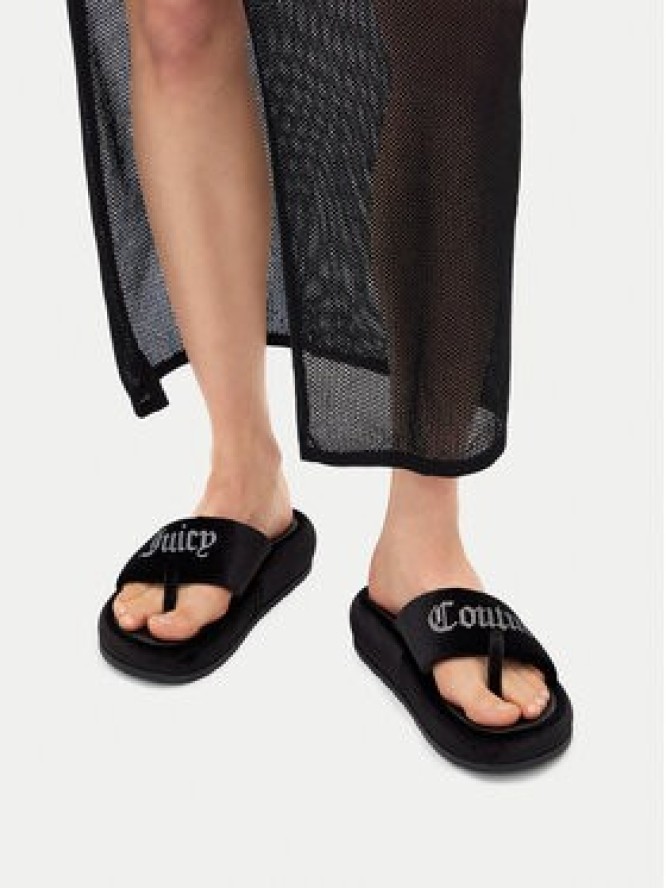 Juicy Couture Japonki WSS21533-01 Czarny