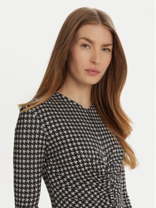 NORMA KAMALI Sukienka codzienna KK3243PLD25657 Szary Slim Fit