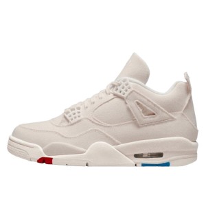 Buty do chodzenia dla dorosłych Air Jordan 4 Sail Canvas