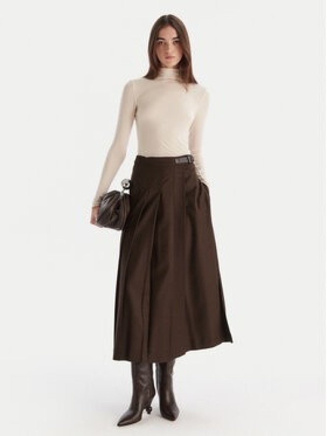 Weekend Max Mara Spódnica trapezowa Fastoso 2525106062 Brązowy Regular Fit