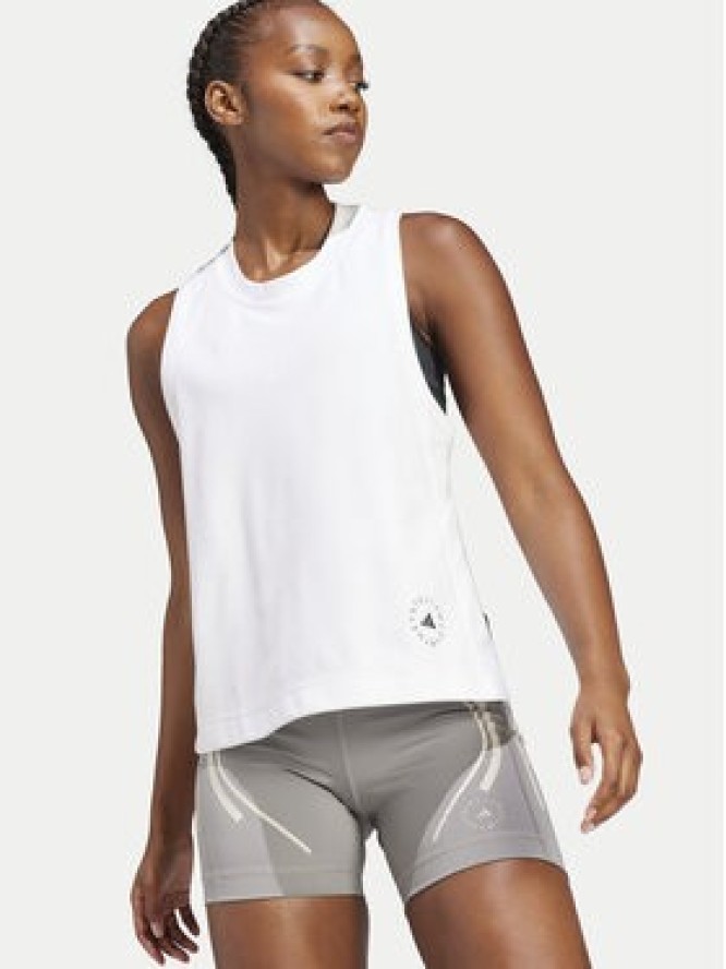 adidas by Stella McCartney Top IB6858 Biały Regular Fit