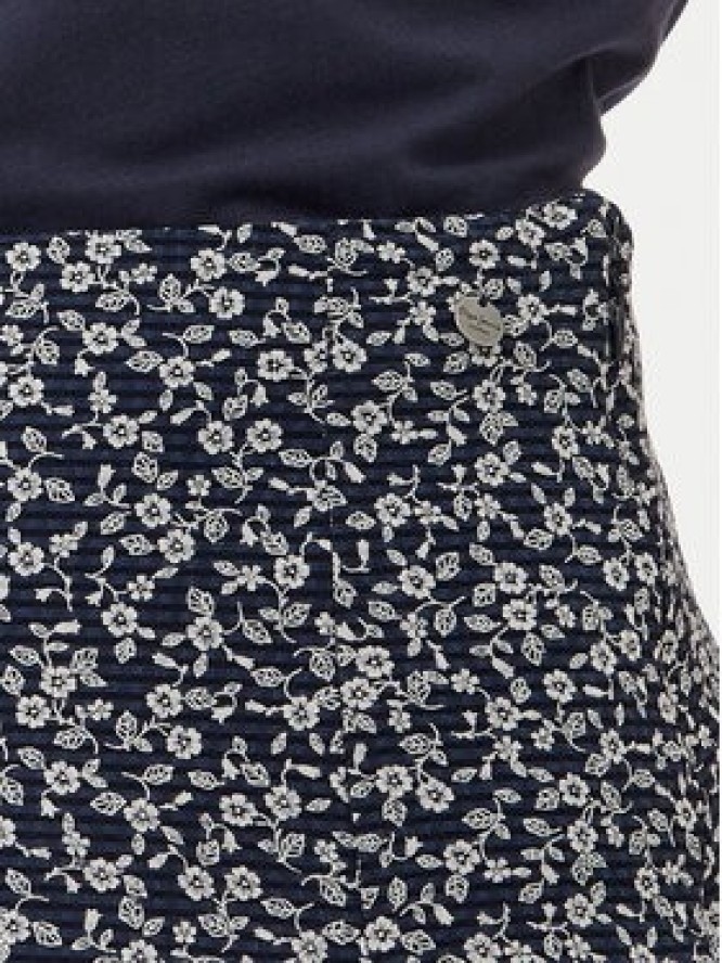 Pepe Jeans Spódnica trapezowa Cassandra PL901196 Granatowy Regular Fit