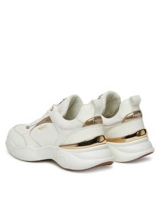 TWINSET Sneakersy 251TCP054 Biały