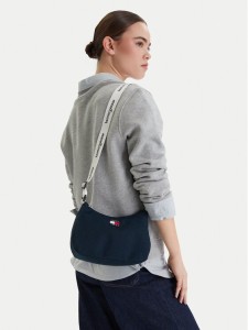 Tommy Jeans Torebka Tjw Ess Daily Shoulder Bag AW0AW18463 Granatowy