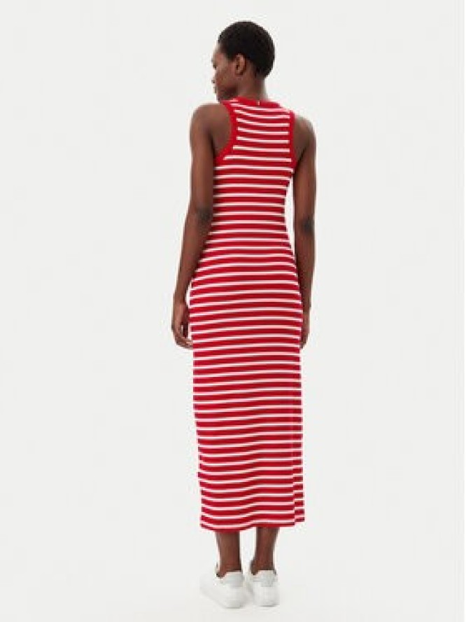 Tommy Hilfiger Sukienka letnia WW0WW38838 Czerwony Slim Fit