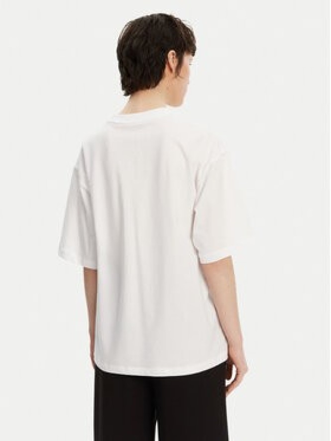 Calvin Klein Jeans T-Shirt LV047B827G Biały Relaxed Fit