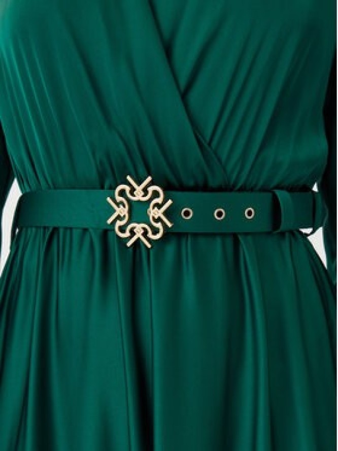 Rinascimento Sukienka wieczorowa CFC0123670003 Zielony Regular Fit