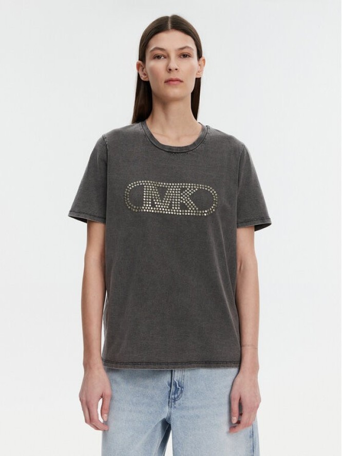 MICHAEL Michael Kors T-Shirt MS551SC36A Szary Regular Fit