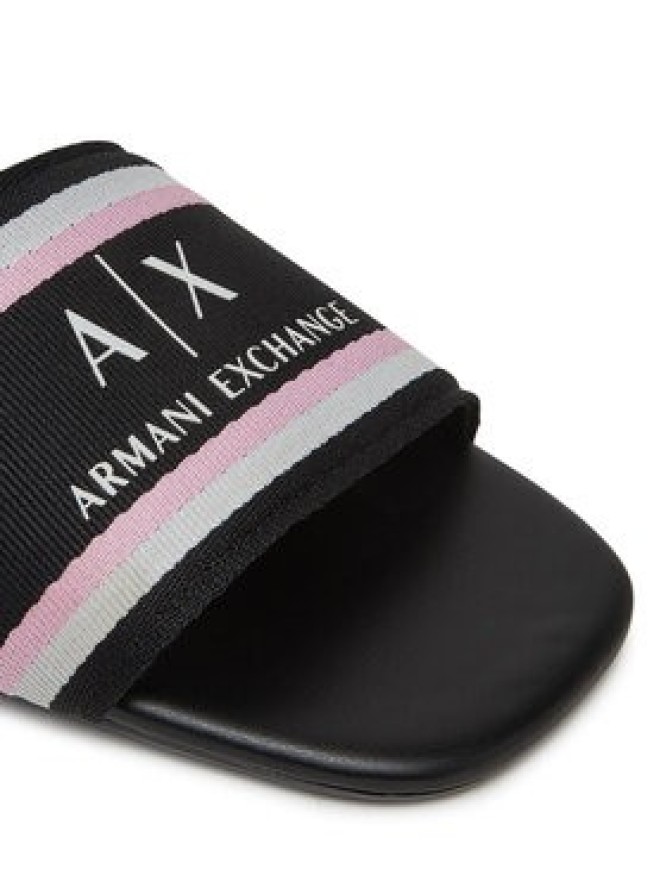 Armani Exchange Klapki XDP056 XV922 00002 Czarny