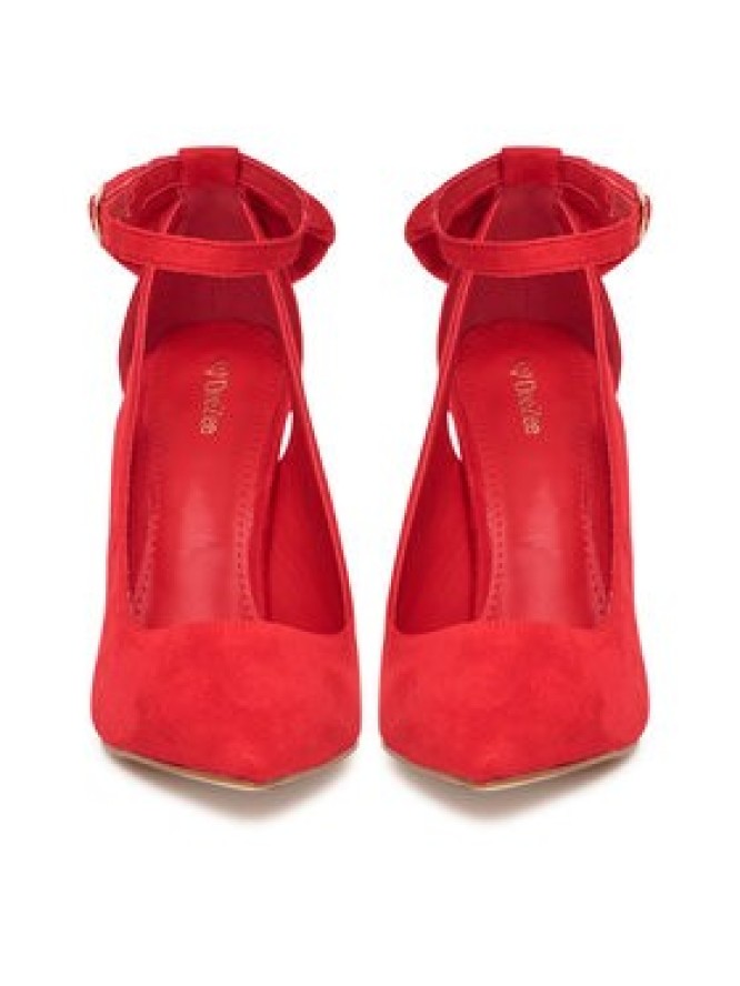 DeeZee Szpilki AB-8868 Czerwony