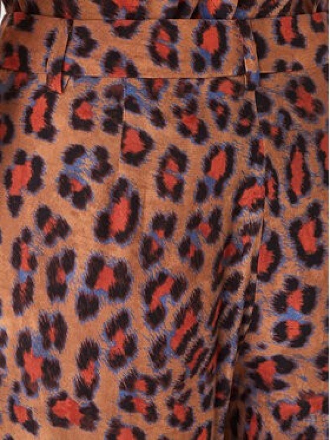 LOLA CASADEMUNT Spodnie palazzo MS2614002 Brązowy Wide Leg