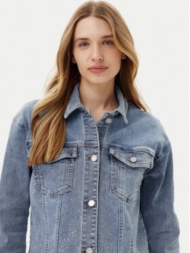 Joseph Ribkoff Kurtka jeansowa 251953 Niebieski Regular Fit