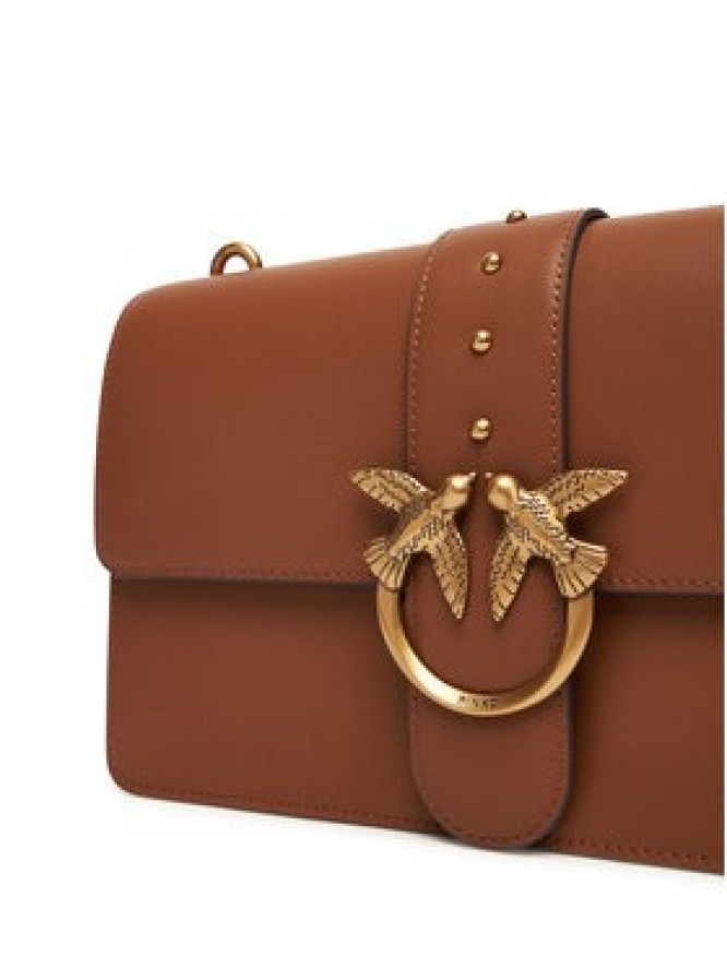 PINKO Torebka Love One Classic ST.CL Al 25-26 PLTT 105857 A0F1 Brązowy