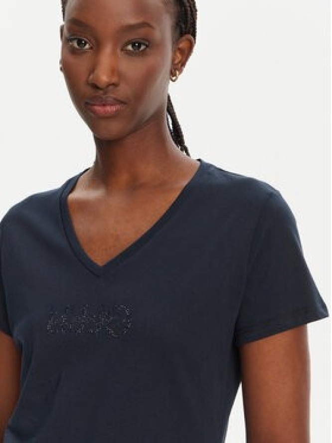 Liu Jo Sport T-Shirt TA5179 J6040 Granatowy Regular Fit