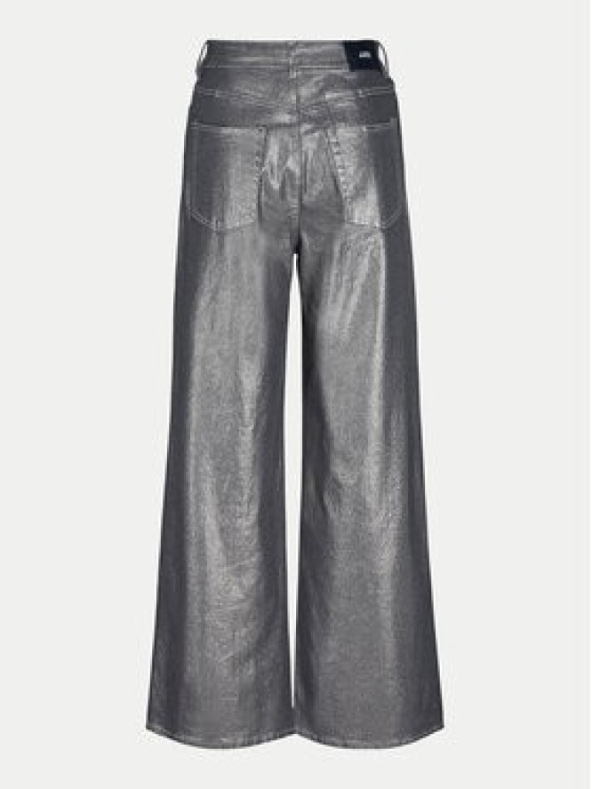 JJXX Jeansy Tokyo 12264457 Srebrny Wide Leg