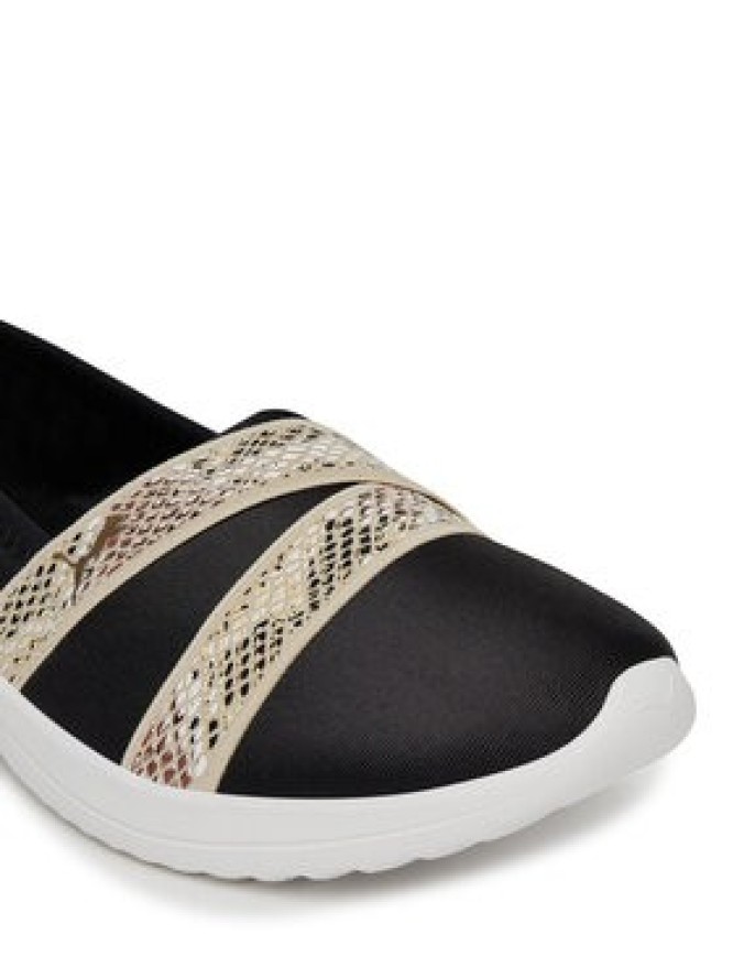 Puma Półbuty Adelina 2 Snake Chic 400702 01 Czarny