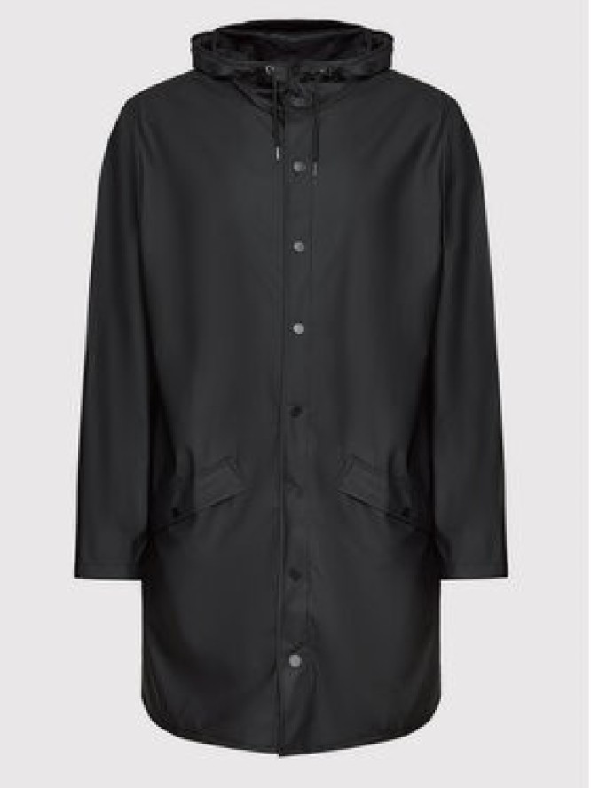 Rains Kurtka przeciwdeszczowa Unisex 12020 Czarny Regular Fit