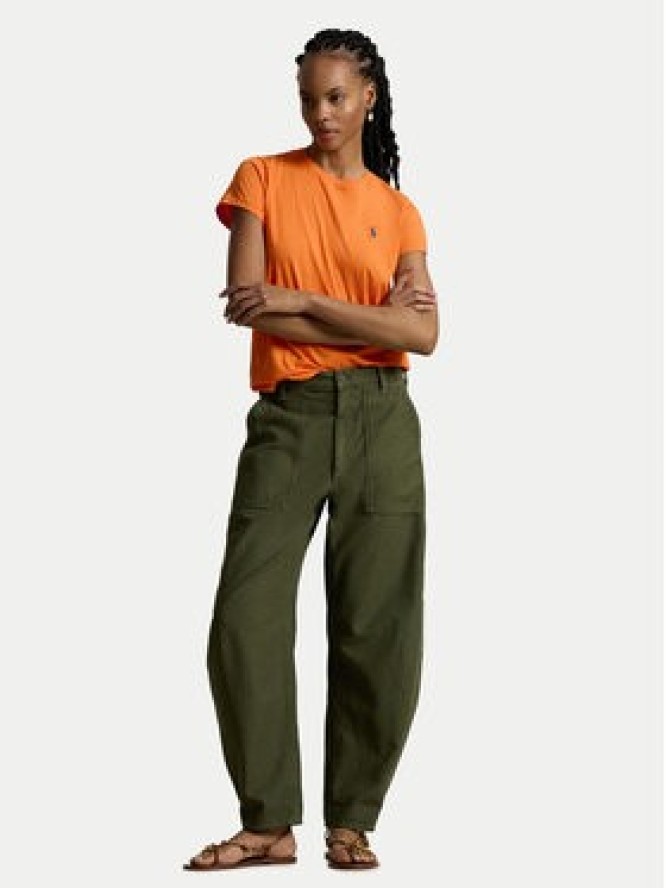 Polo Ralph Lauren T-Shirt 211B14605001 Pomarańczowy Classic Fit