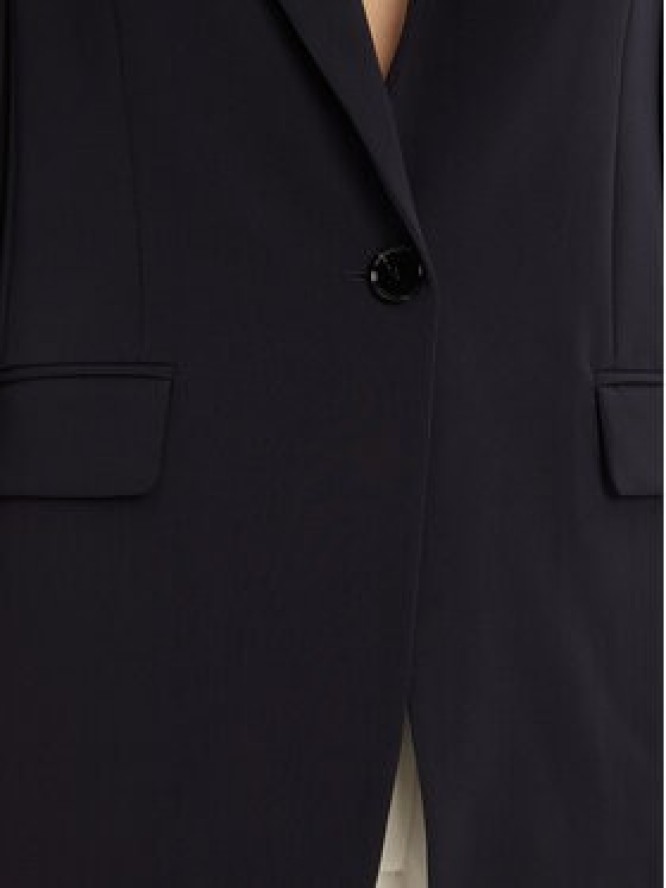 Boss Marynarka Jocaluah 50490053 Granatowy Regular Fit