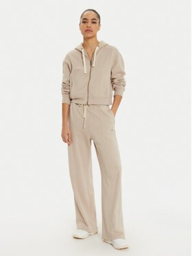 Champion Spodnie dresowe 117638 Beżowy Wide Leg