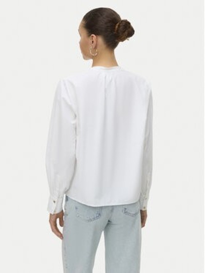 Vero Moda Bluzka Fanni 10336937 Biały Loose Fit