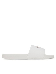Calvin Klein Jeans Klapki Slide Monogram Wn Logo Ck YW0YW01967 Biały