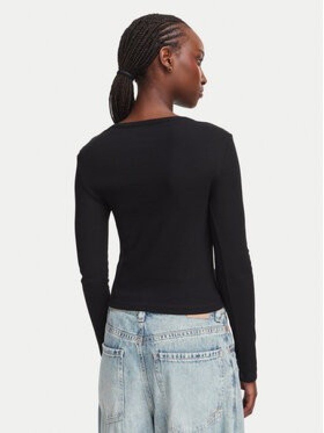 Guess Jeans Bluzka W6YP03 K3647 Czarny Slim Fit