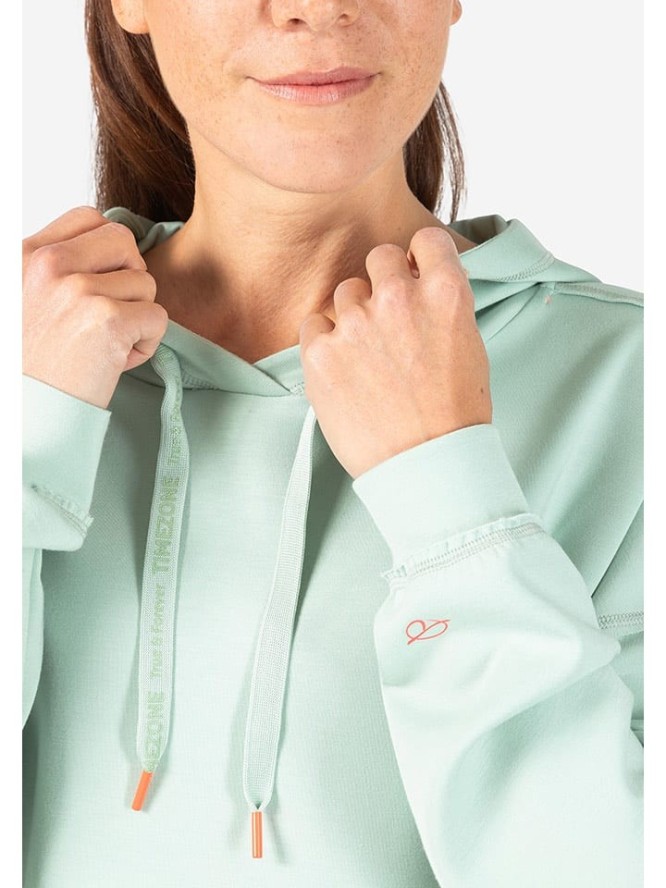 Timezone Bluza w kolorze zielonym rozmiar: XS