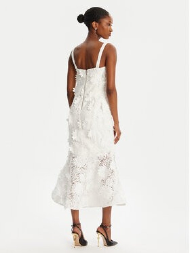 Bardot Sukienka koktajlowa Marico Lace 60000DB Biały Regular Fit