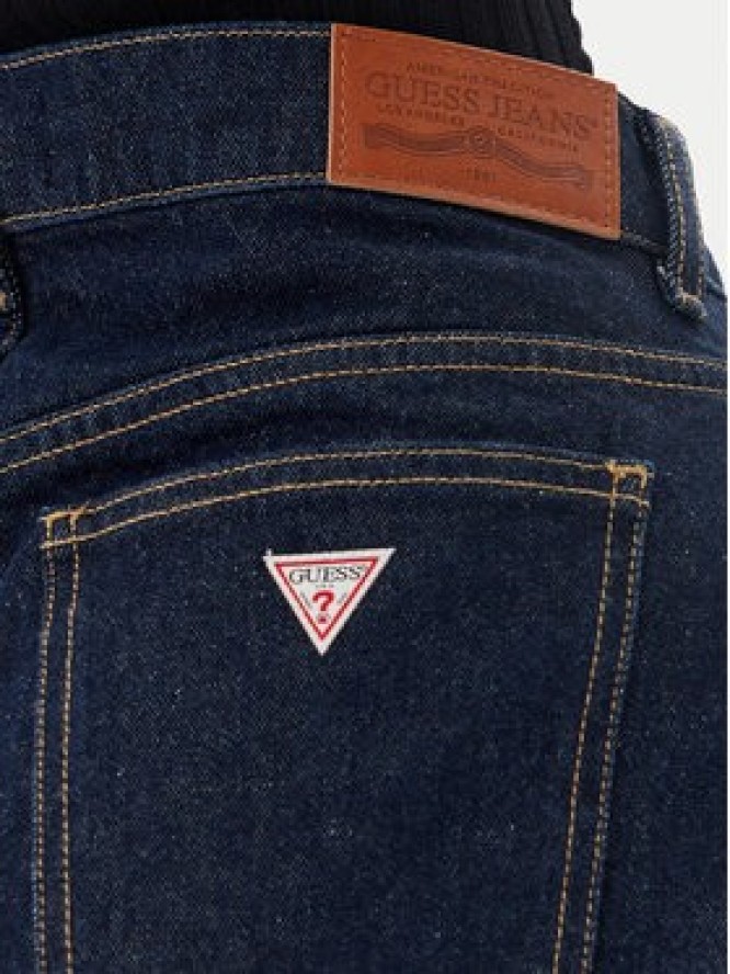 Guess Jeans Spódnica jeansowa W5YD0Q D5M4C Granatowy Regular Fit
