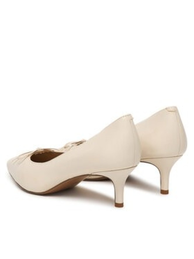 LAUREN RALPH LAUREN Szpilki 802P06371004 Écru