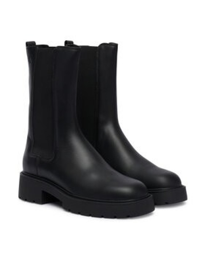 Calvin Klein Sztyblety Chunky High Chelsea YW0YW01909 Czarny
