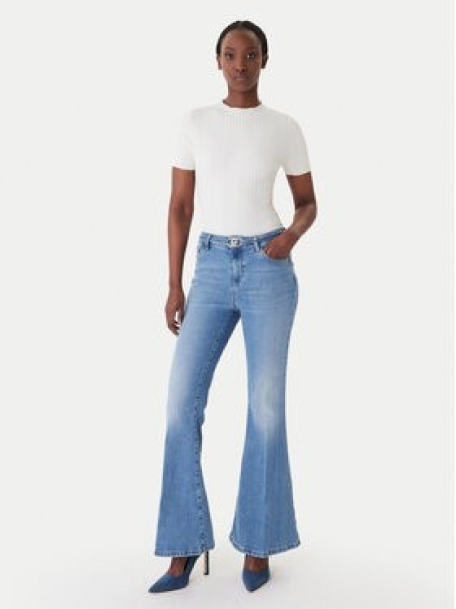 Liu Jo Jeansy UA6159 D0264 Niebieski Flare Fit