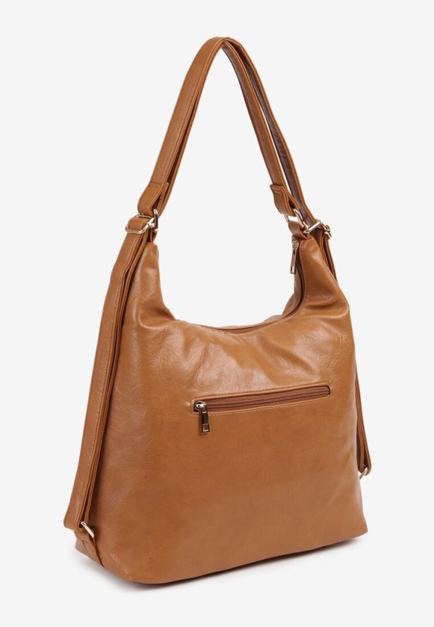 Żółta Torebka z Rączką i Paskiem Tiritha